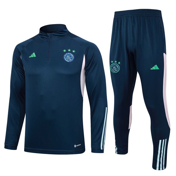 Sudadera De Training Ajax 2023-24 Azul